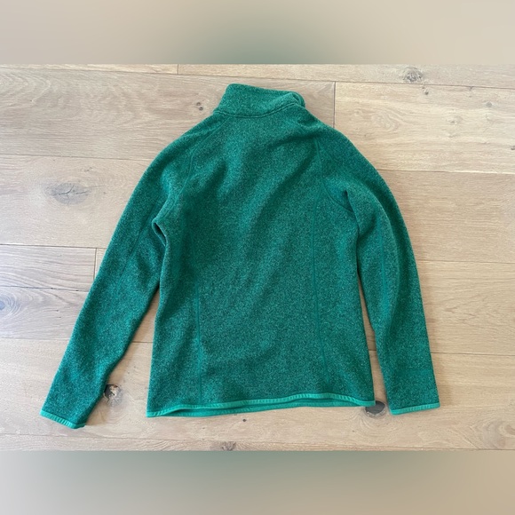 Patagonia better sweater 1/4 zip - green size small - Picture 7 of 8